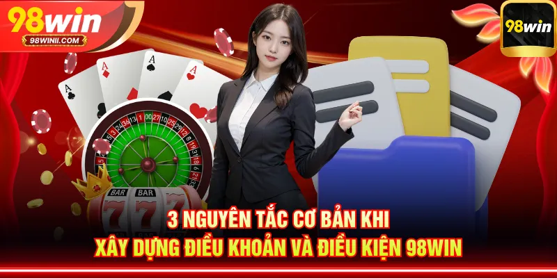 3 nguyên tắc cơ bản khi xây dựng điều khoản và điều kiện 98WIN